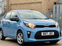 Used Kia Picanto 66 HP (48 kW) 2017 Blue Hatchback
