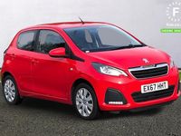 Used Peugeot 108 Active 68 HP (50 kW) 2017 Red Hatchback