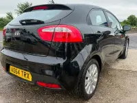 Used Kia Rio 2014 Black Hatchback