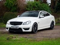Used Mercedes C63 AMG 486 HP (357 kW) 2013 White Coupe