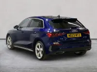 Used Audi A3 Sportback S-Line 110 HP (80 kW) 2023 Blue Hatchback