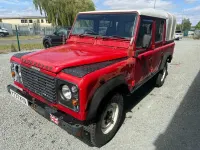 Used Land Rover Defender 90 HP (66 kW) 2001 Red Pickup