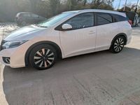 Used Honda Civic SR 2017 White Estate