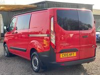 Used Ford Transit Custom 125 HP (91 kW) 2015 Red Van