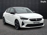 Used Vauxhall Corsa SRi 101 HP (74 kW) 2021 White Hatchback
