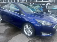 Used Ford Focus Titanium 120 HP (88 kW) 2017 Blue Hatchback