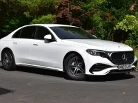 Used Mercedes E200 AMG line 204 HP (150 kW) 2025 White Sedan
