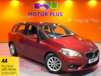 Used BMW 218 Comfort Edition 136 HP (100 kW) 2015 Red MPV