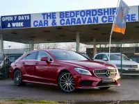 Used Mercedes CLS220 AMG Line Premium Plus 177 HP (130 kW) 2016 Red Coupe