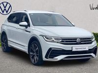 Used VW Tiguan Allspace R-line 150 HP (110 kW) 2022 White SUV