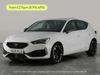 Usado Cupra Leon 2024 Blanco Utilitario