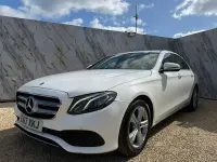 Used Mercedes E220 SE 2017 White Sedan
