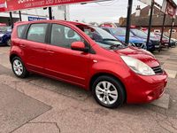 Used Nissan Note Acenta 110 HP (80 kW) 2010 Red Hatchback