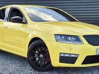 Used Skoda Octavia vRS 2014 Yellow Hatchback