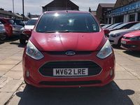 Used Ford B-MAX Zetec 90 HP (66 kW) 2013 Red MPV