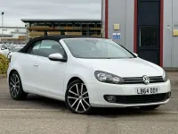 Używany VW Golf Cabriolet GT 140 KM (102 kW) 2015 Biały Kabriolet
