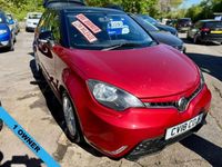 Used MG MG3 106 HP (77 kW) 2018 Red Hatchback