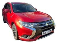 Used Mitsubishi Outlander P-HEV 200 HP (147 kW) 2015 Red SUV