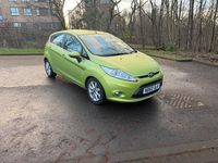 Used Ford Fiesta Zetec 2010 Green Hatchback