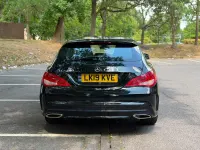 Used Mercedes CLA200 AMG line 2019 Black Coupe