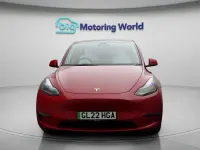 Used Tesla Model Y Long Range AWD 378 kW (514 HP) 2022 Red SUV
