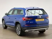 Used Skoda Kodiaq Scout 4x4 150 HP (110 kW) 2019 Blue SUV
