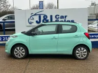 Used Citroën C1 Feel 72 HP (52 kW) 2018 Green Hatchback