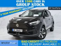 Used MG ZS Trophy Connect 114 kW (156 HP) 2023 Black SUV