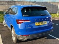 Used Skoda Karoq SE L 110 HP (80 kW) 2023 Blue SUV