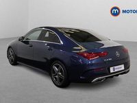 Used Mercedes CLA180 AMG line 136 HP (100 kW) 2022 Blue Sedan