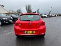 Used Vauxhall Astra Excite 2014 Red Hatchback