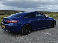 Used Mercedes E220 AMG Line Premium Plus 2020 Blue Coupe