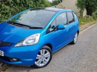 Begagnad Honda Jazz EX 100 HK (73 kW) 2009 Blå Halvkombi