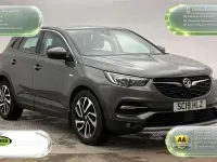 Used Vauxhall Grandland X Elite 130 HP (95 kW) 2019 Grey SUV