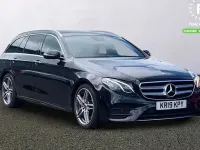 Used Mercedes E220 AMG Line Premium 194 HP (142 kW) 2019 Black Estate