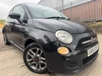 Used Fiat 500 S 69 HP (50 kW) 2014 Black Hatchback