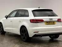 Used Audi A3 Sport 116 HP (85 kW) 2019 White Sedan