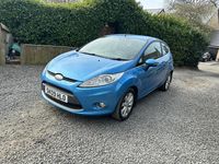 Used Ford Fiesta Zetec 2009 Blue Hatchback