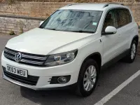Used VW Tiguan Match 177 HP (130 kW) 2014 White SUV