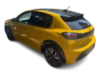Used Peugeot e-208 GT 100 kW (136 HP) 2021 Yellow Hatchback