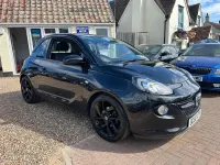 Used Vauxhall Adam S 70 HP (51 kW) 2017 Black Hatchback