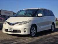 Used Toyota Estima Hybrid 2010 White MPV
