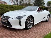 Used Lexus LC 500 Sport Line 2022 White Cabriolet