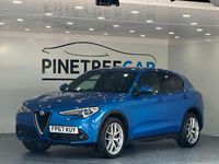 Used Alfa Romeo Stelvio 210 HP (154 kW) 2017 Blue SUV