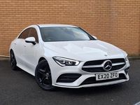 Used Mercedes CLA200 AMG line 163 HP (119 kW) 2020 White Coupe