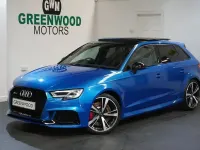 Used Audi RS3 Sport 400 HP (294 kW) 2019 Blue Sedan