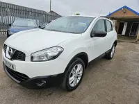 Used Nissan Qashqai Acenta 150 HP (110 kW) 2011 White SUV