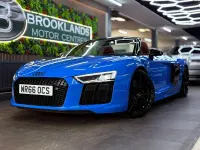 Used Audi R8 Spyder Advanced 540 HP (397 kW) 2016 Blue Cabriolet