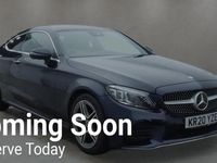 Used Mercedes C300 AMG Line Premium Plus 2020 Blue Coupe