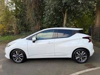 Used Nissan Micra N-Connecta 90 HP (66 kW) 2017 White Hatchback